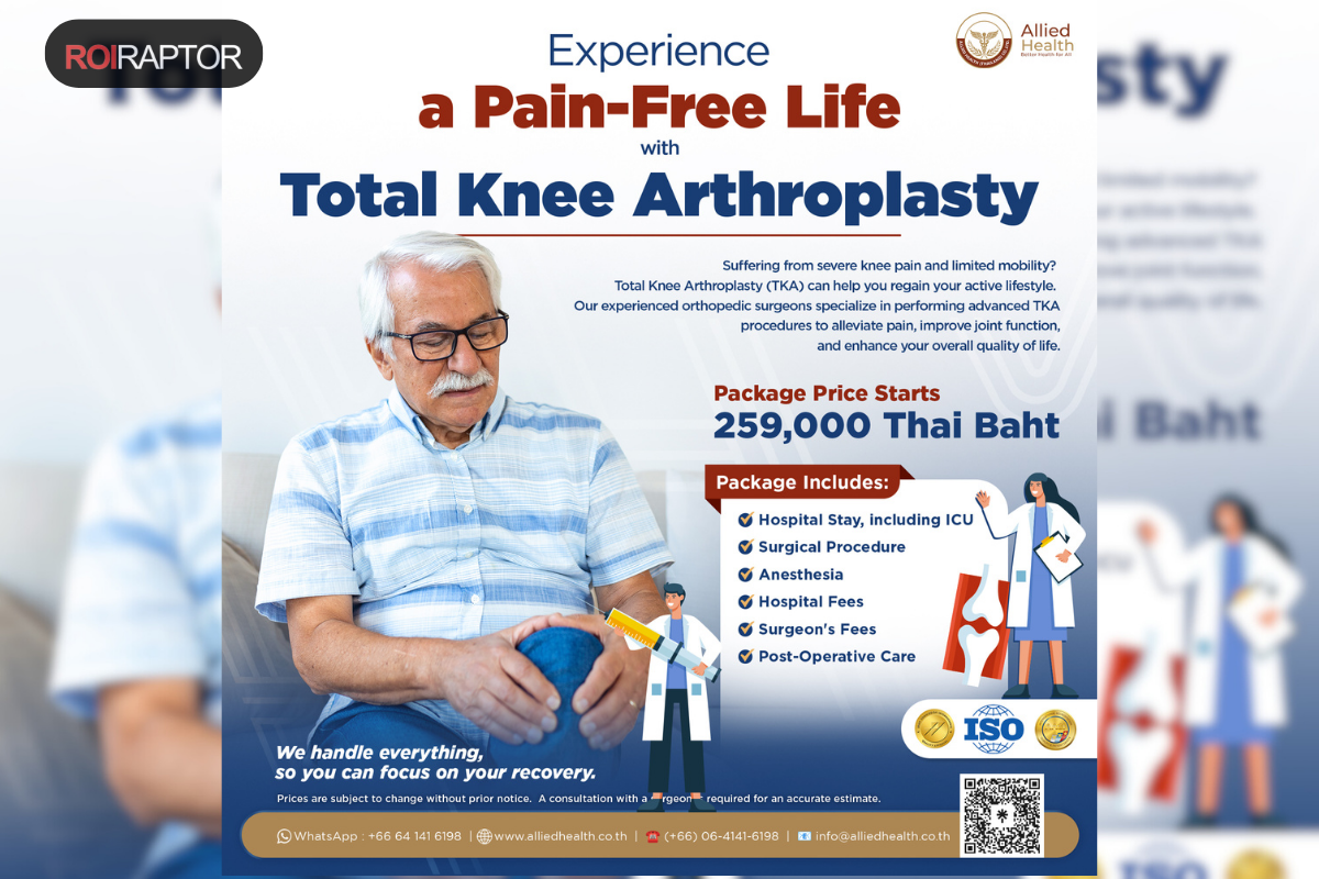  Allied Health Thailand's Knee Replacement Surgery Packages